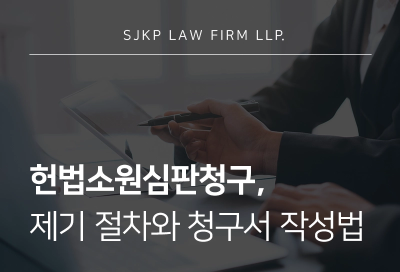 헌법소원심판 청구 요건과 절차, 청구서 작성 시 유의할 점은?