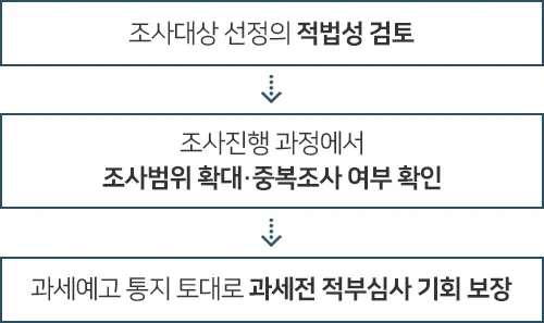 대륜 조세변호사 세무조사 절차 업무분야