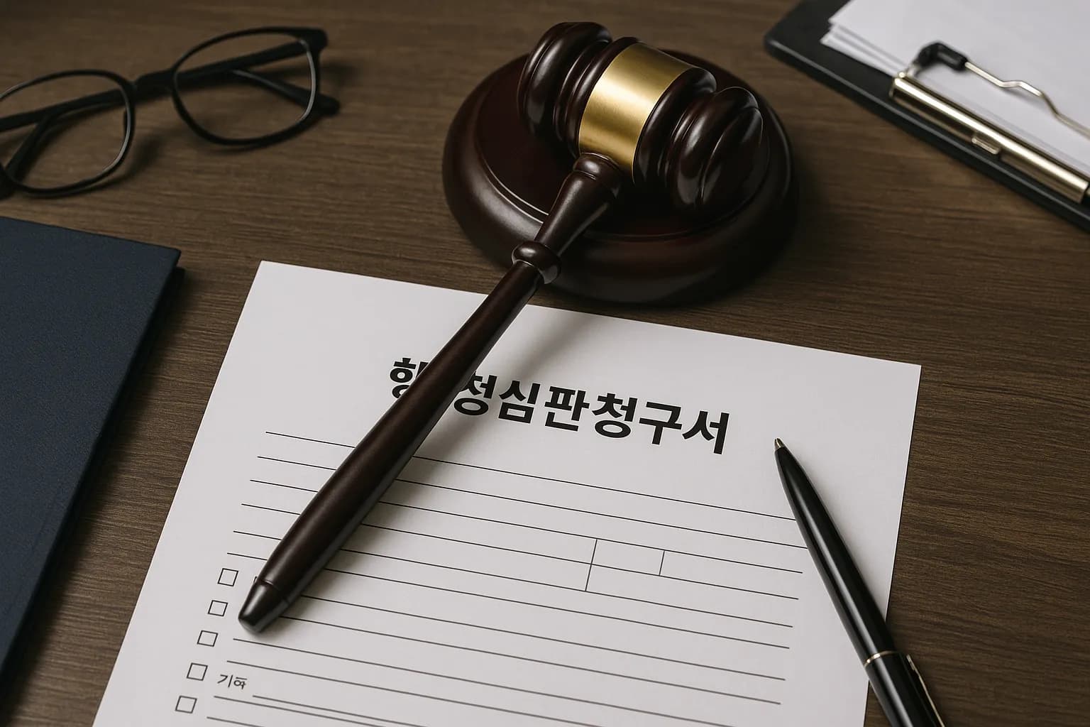 행정심판청구서 작성 체크리스트 법률 정보