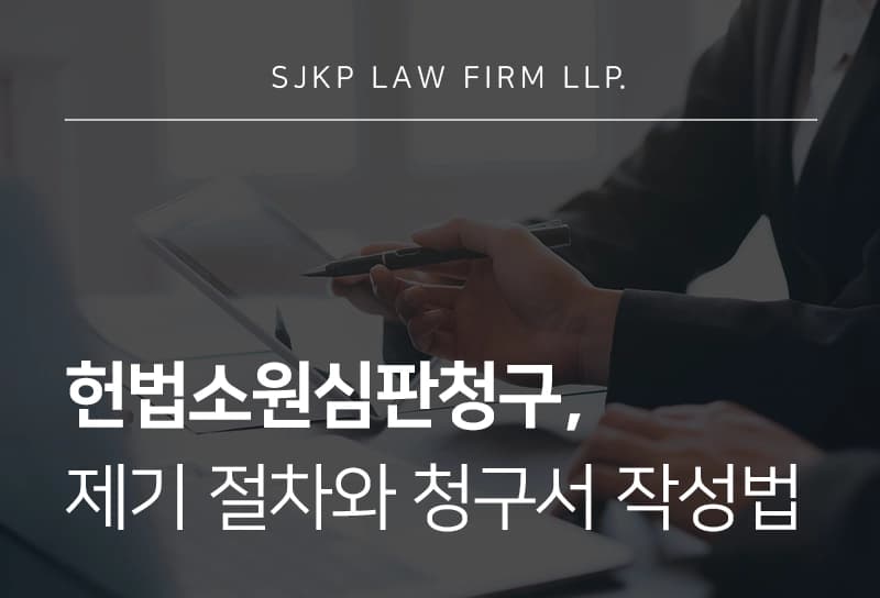 헌법소원심판 청구 요건과 절차, 청구서 작성 시 유의할 점은?